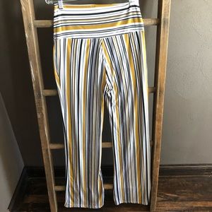 Yellow stripped pants